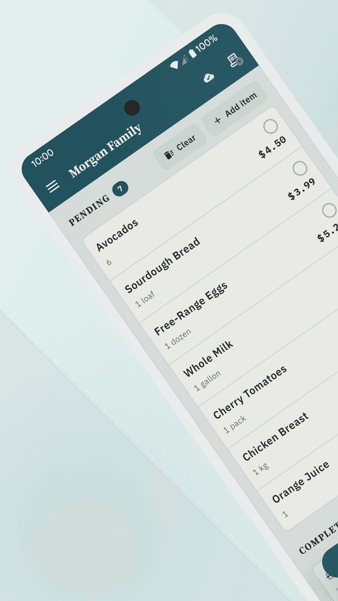 Listkin screenshot 1