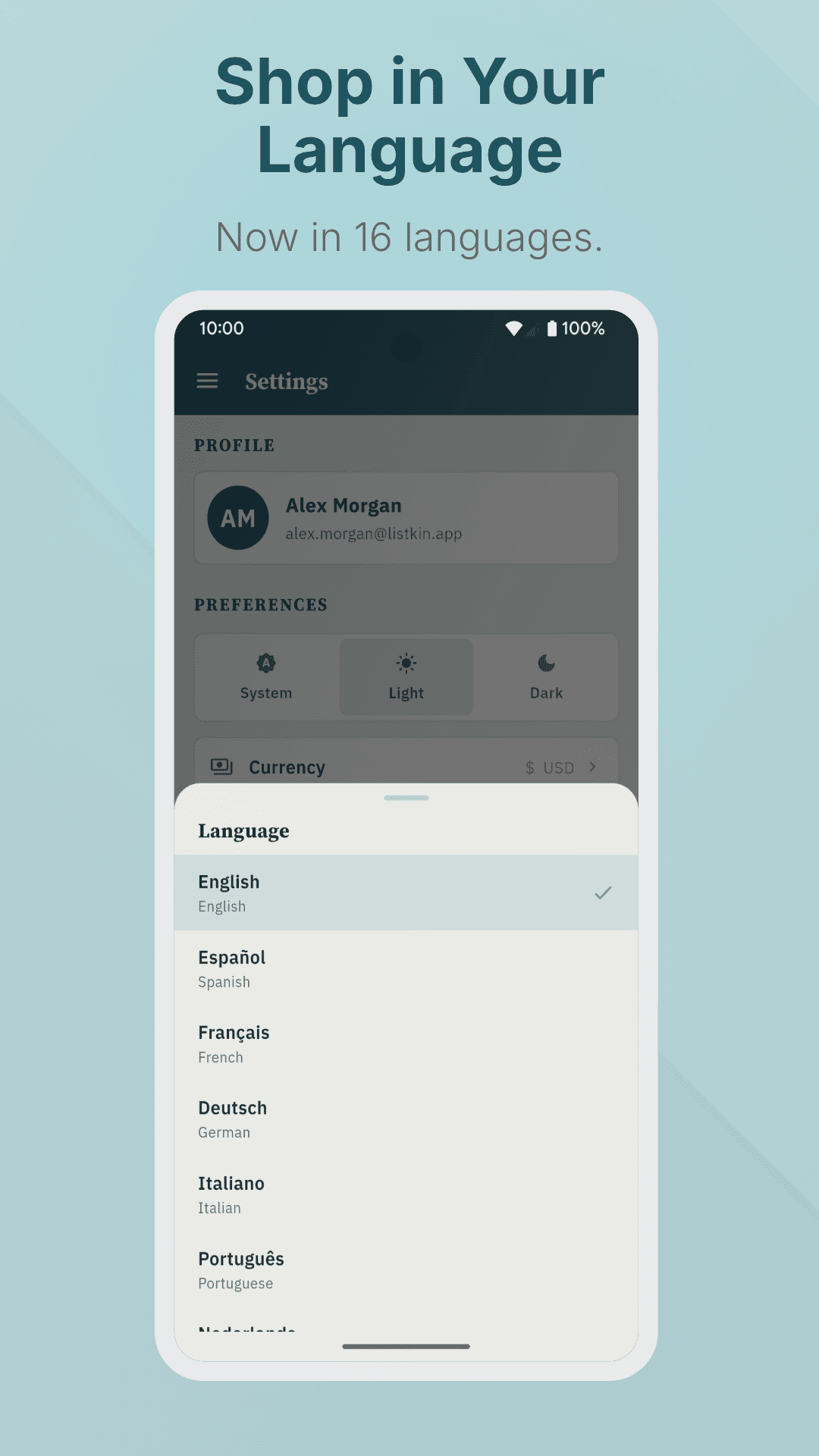 Listkin screenshot 6