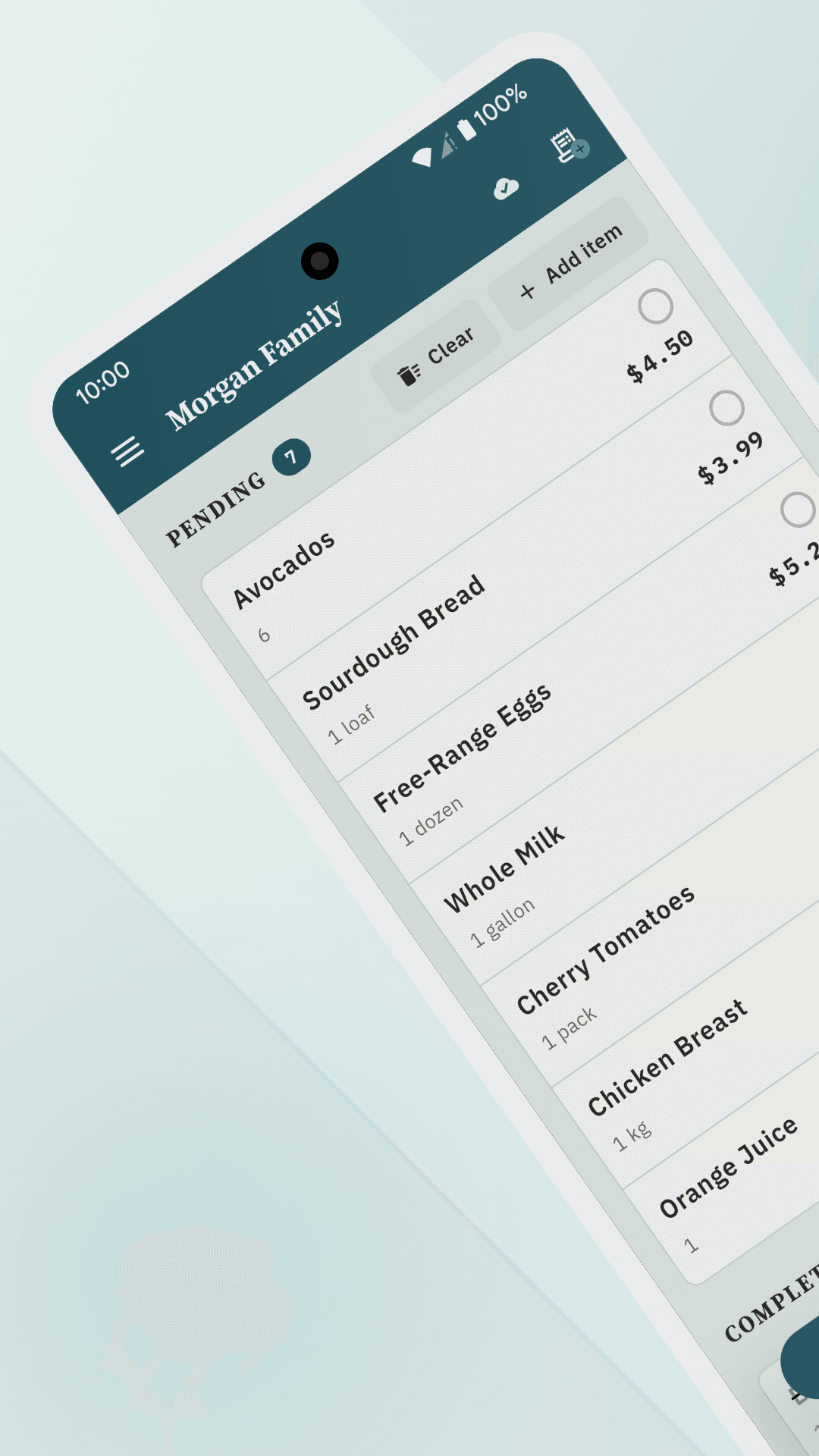 Listkin screenshot 1