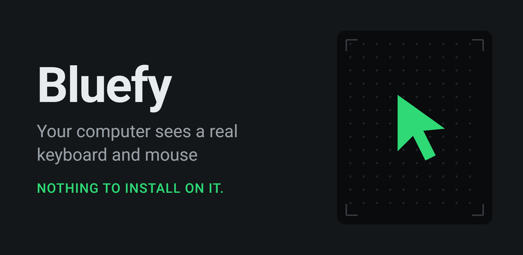 Bluefy feature graphic