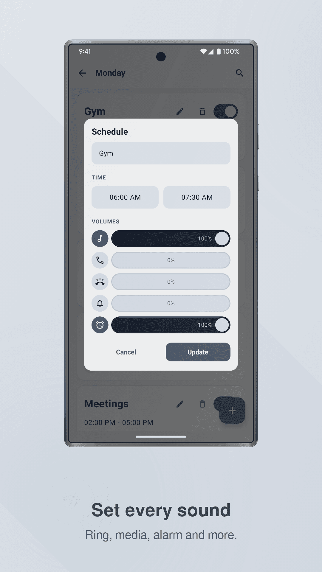 Sound Scheduler screenshot 3