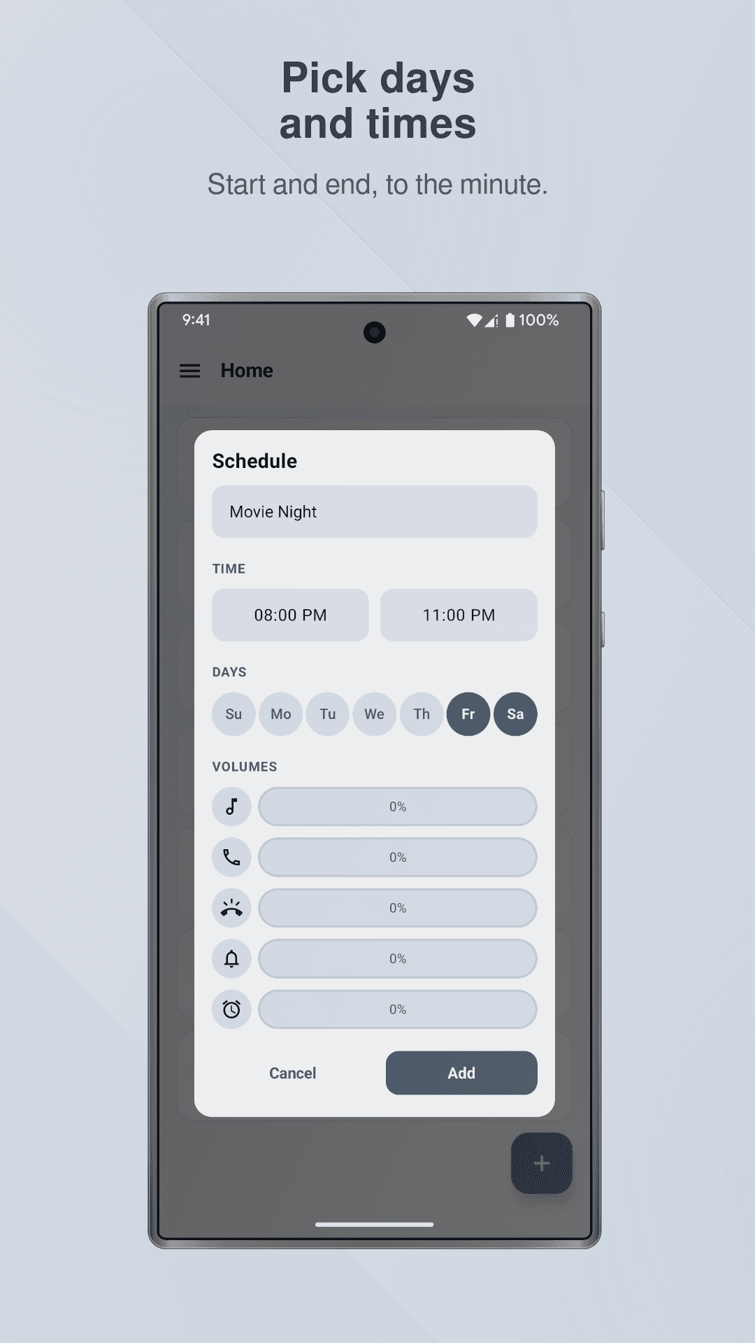 Sound Scheduler screenshot 4