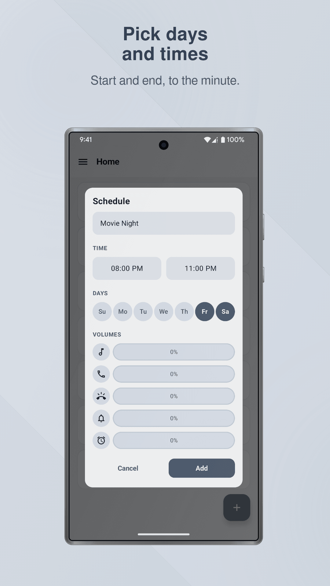 Sound Scheduler screenshot 4