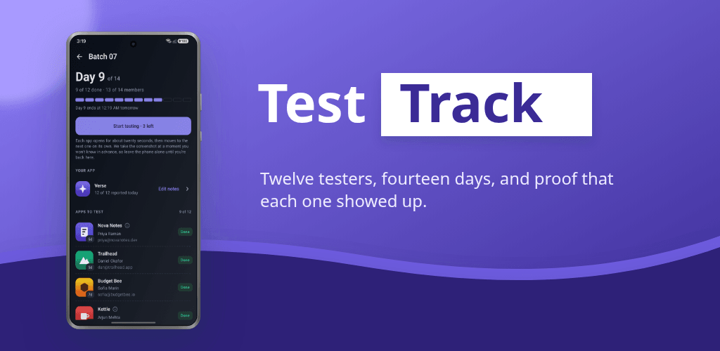 TestTrack feature graphic